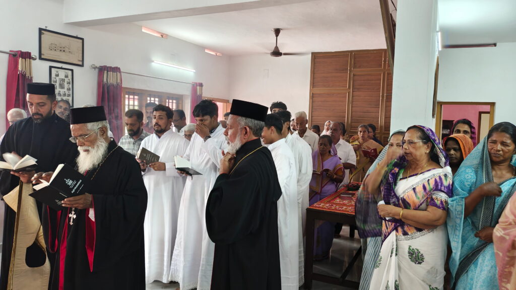 Consecration of renovated office complex and installing Dn Kurien Semaasens Photo