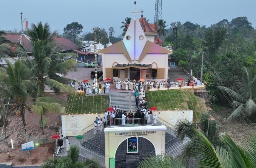 VettikkunnelChurch 2026 Helicam View